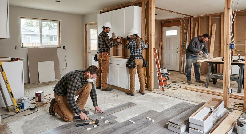 Living Room Remodeling in Alpharetta, GA